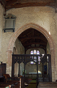 The chancel arch May 2011